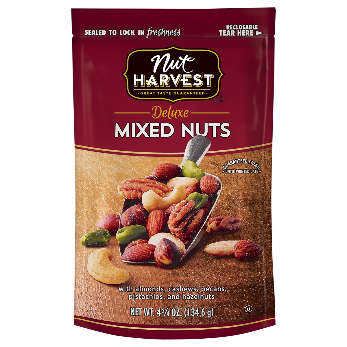 slide 1 of 1, Nut Harvest Mixed Nuts, 4.75 oz