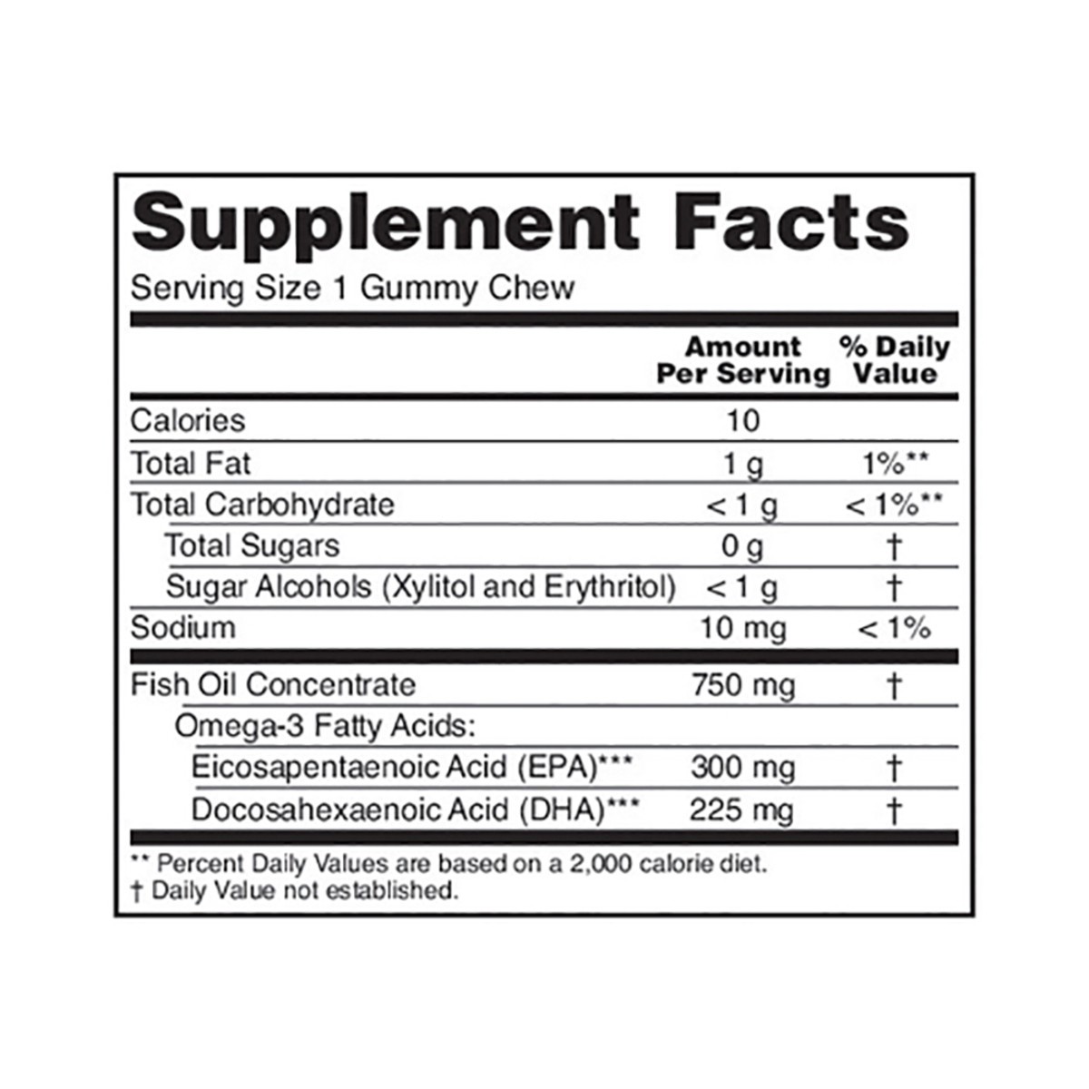 slide 6 of 8, NOW Omega-3 Fish Oil - 36 Gummy Chews, 36 ct
