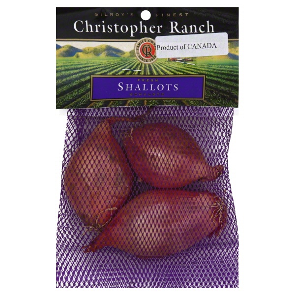 slide 1 of 3, Christopher Ranch Shallots, 3 oz