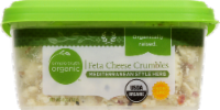 slide 1 of 1, Simple Truth Organic Mediterranean Style Herb Feta Cheese Crumbles, 4 oz