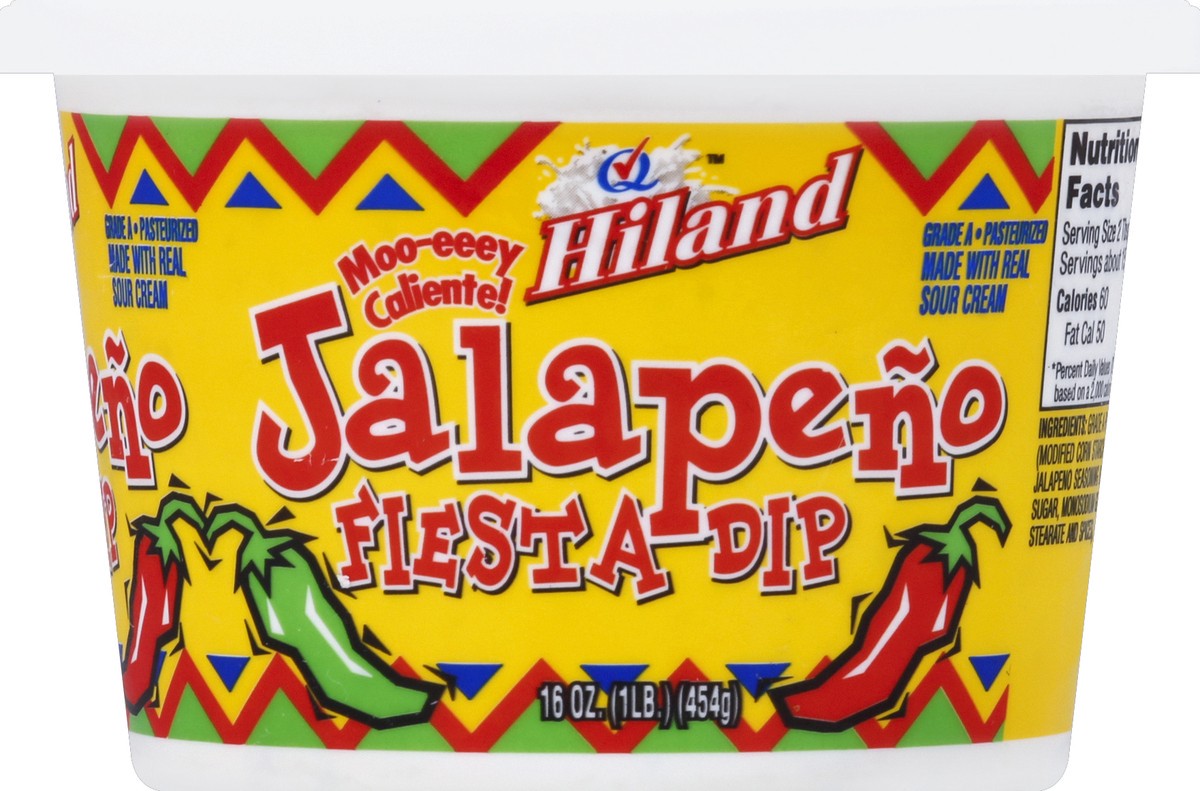 slide 3 of 6, Hiland Dairy Dip-jalapeno, 16 lb