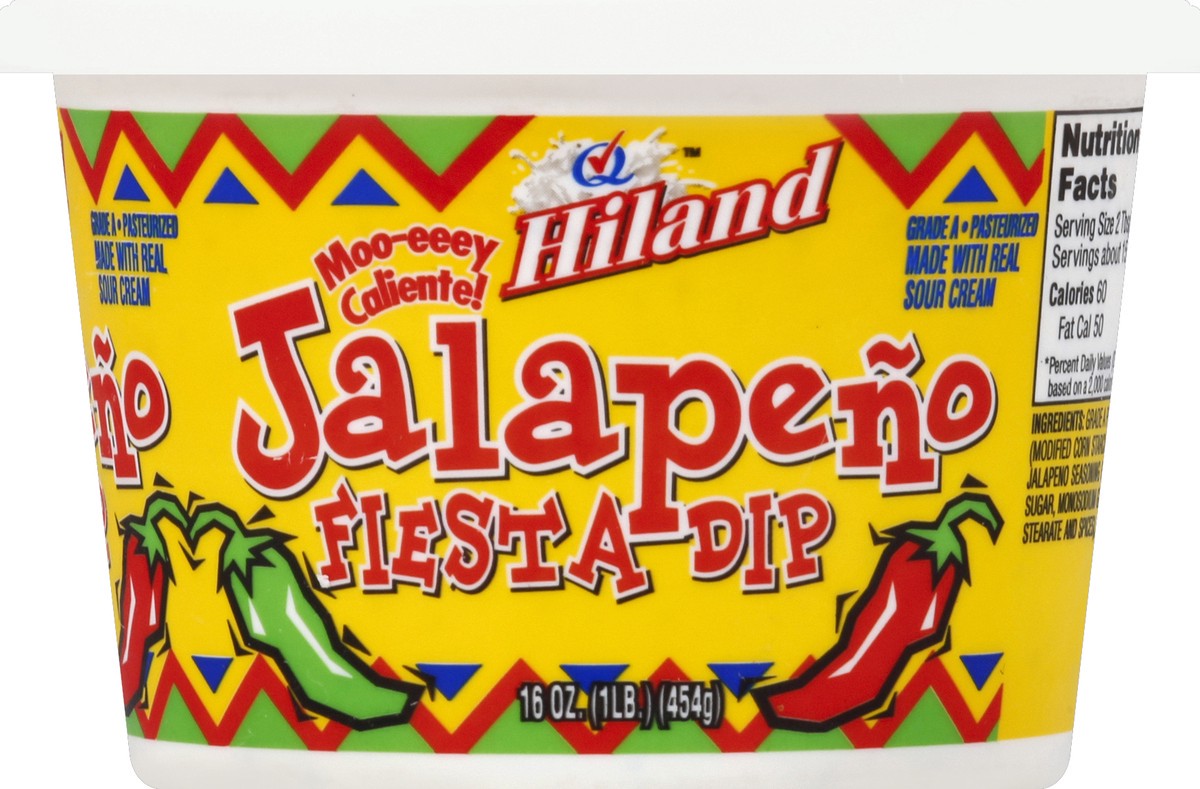 slide 4 of 6, Hiland Dairy Dip-jalapeno, 16 lb