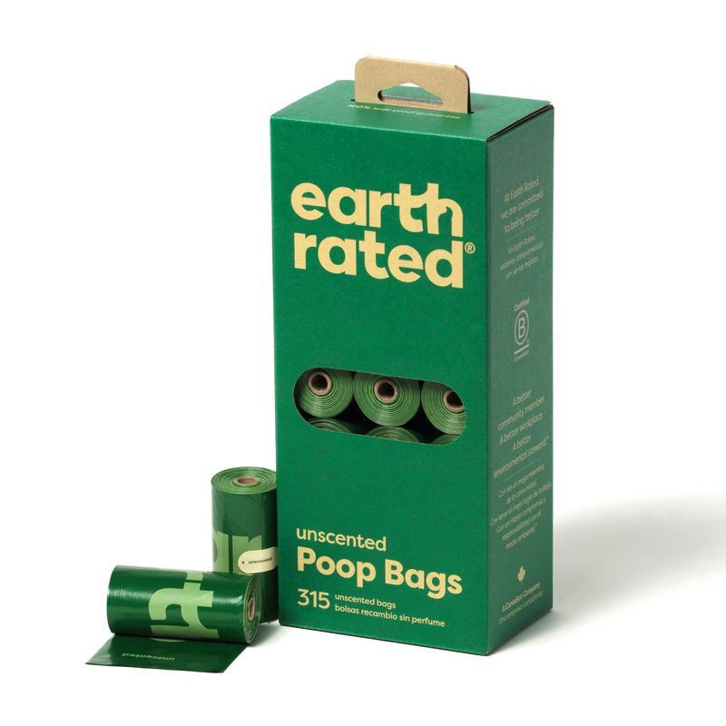 slide 1 of 3, Earth Rated Dog Poop Bags - Unscented - 315 ct, 1 ct
