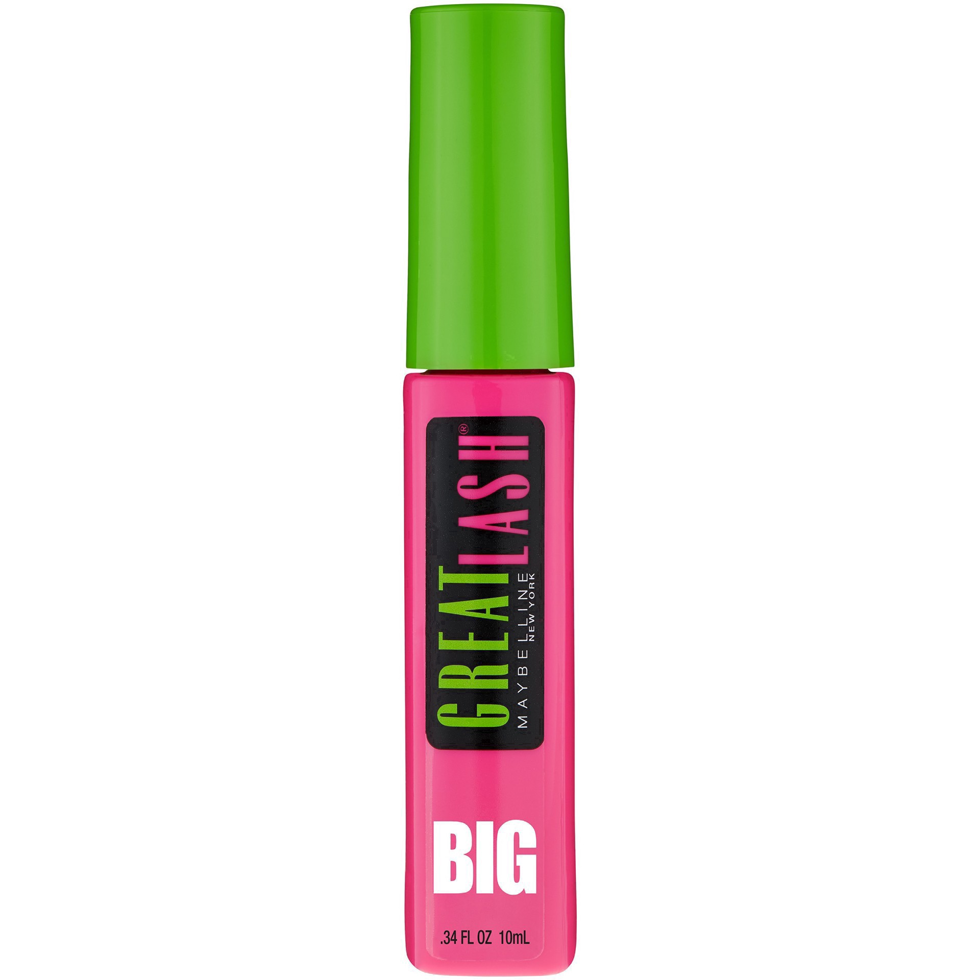 slide 38 of 49, Maybelline Great Lash Big Washable Mascara - 130 Blackest Black - 0.34 fl oz, 0.34 fl oz