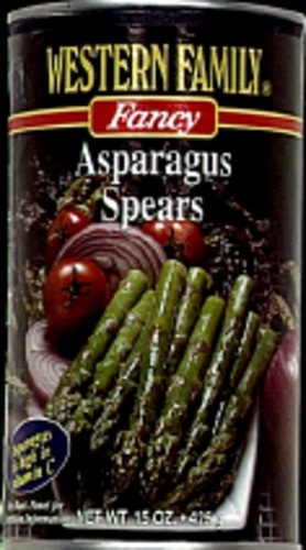 slide 1 of 1, Western Family Asparagus Spears, 15 oz