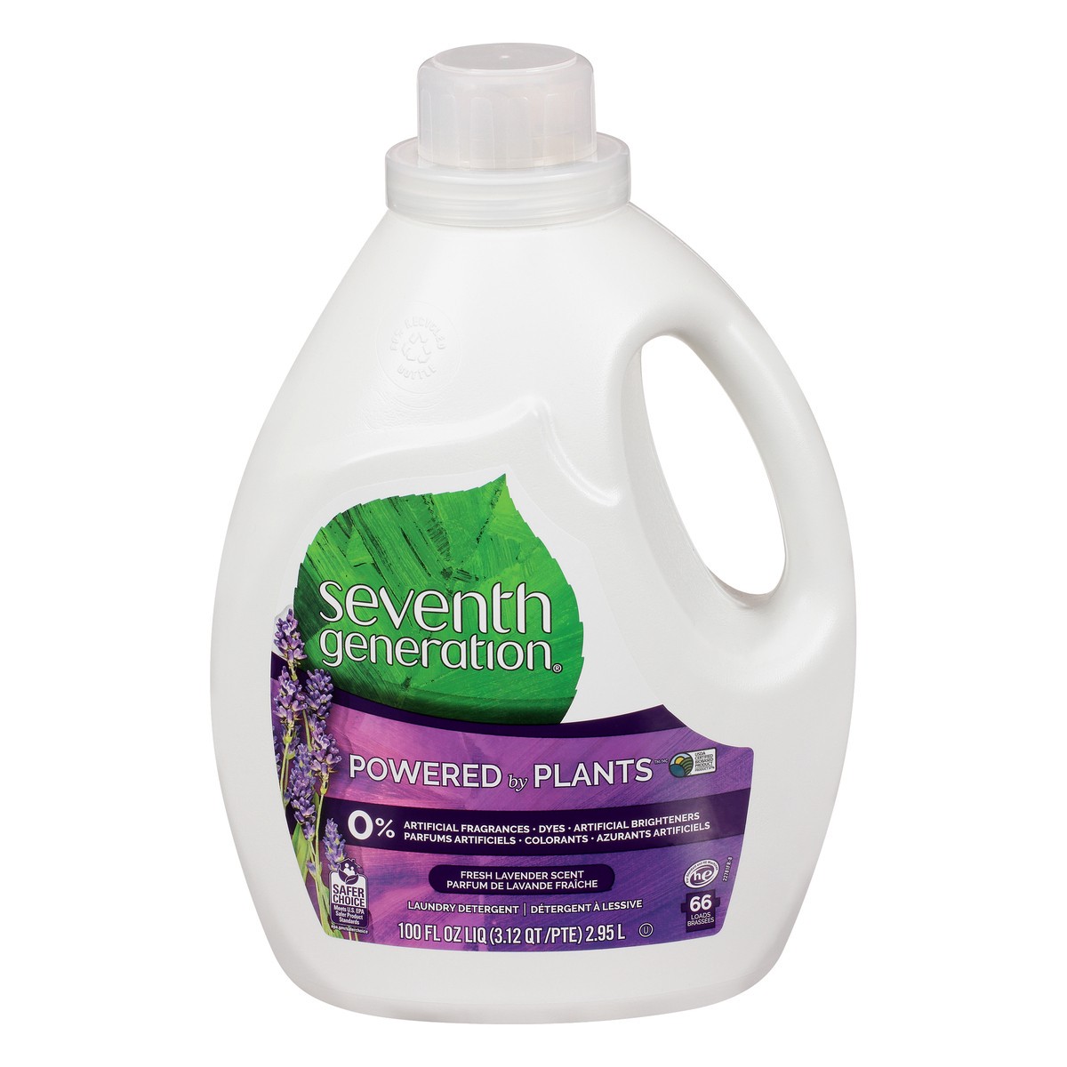 slide 1 of 3, Seventh Generation Liquid Laundry Detergent Lavender, 100 oz, 100 oz