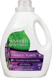 Seventh Generation Liquid Laundry Detergent Lavender, 100 oz