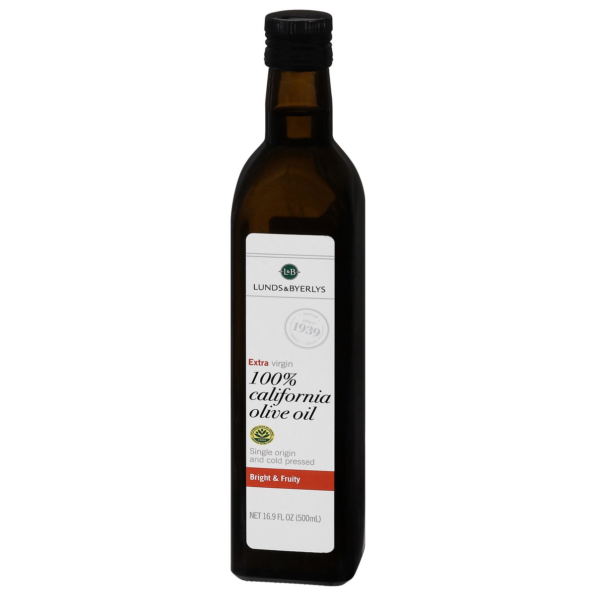 slide 3 of 8, L&B Bright & Fruity Extra Virgin 100% California Olive Oil - 16.9 fl oz, 16.9 fl oz