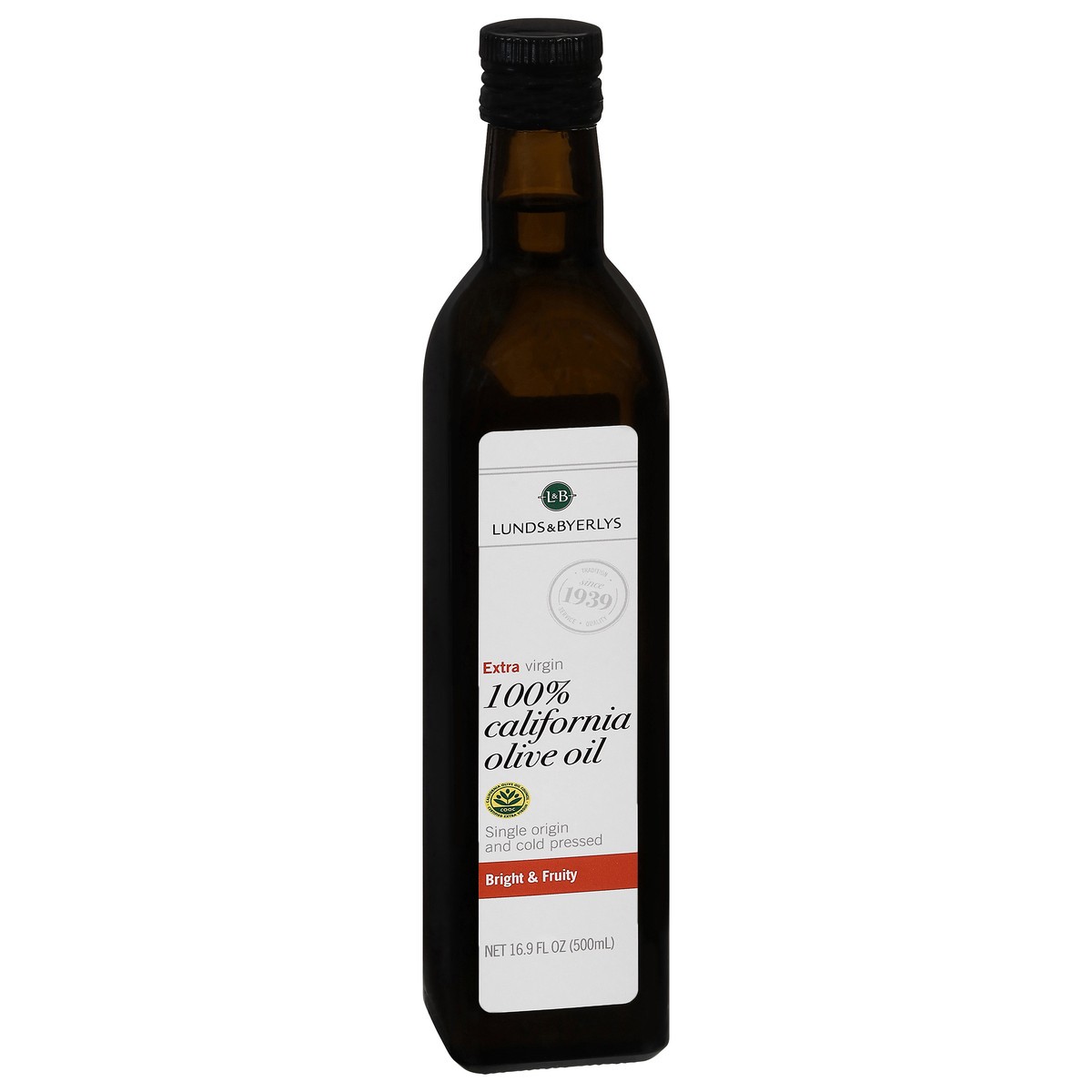 slide 7 of 8, L&B Bright & Fruity Extra Virgin 100% California Olive Oil - 16.9 fl oz, 16.9 fl oz