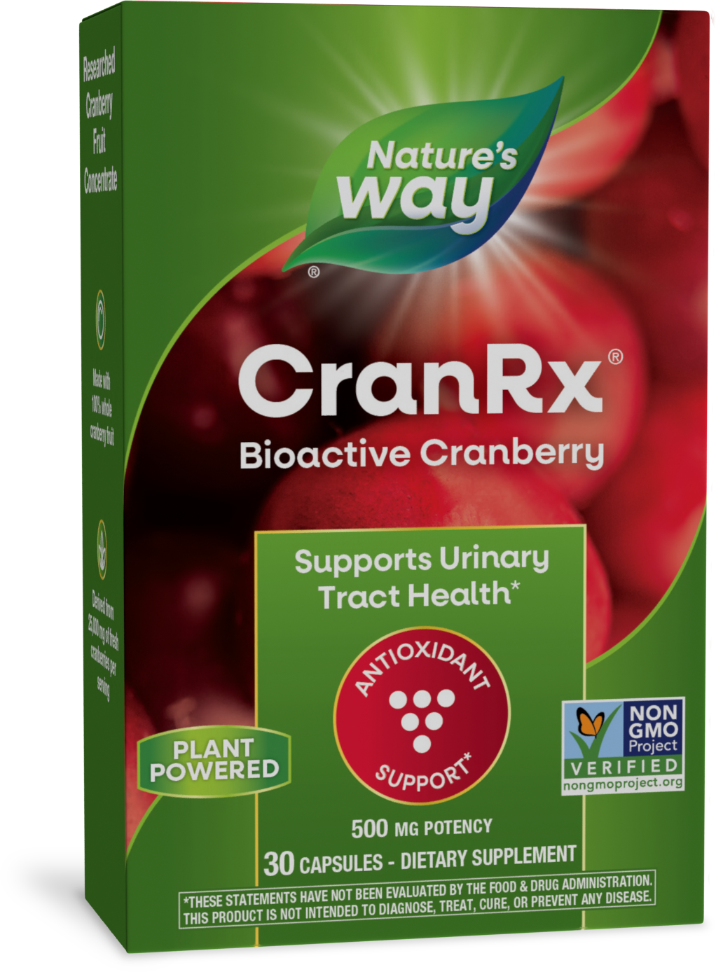 slide 1 of 4, Nature's Way CranRx BioActive Cranberry, 30 ct