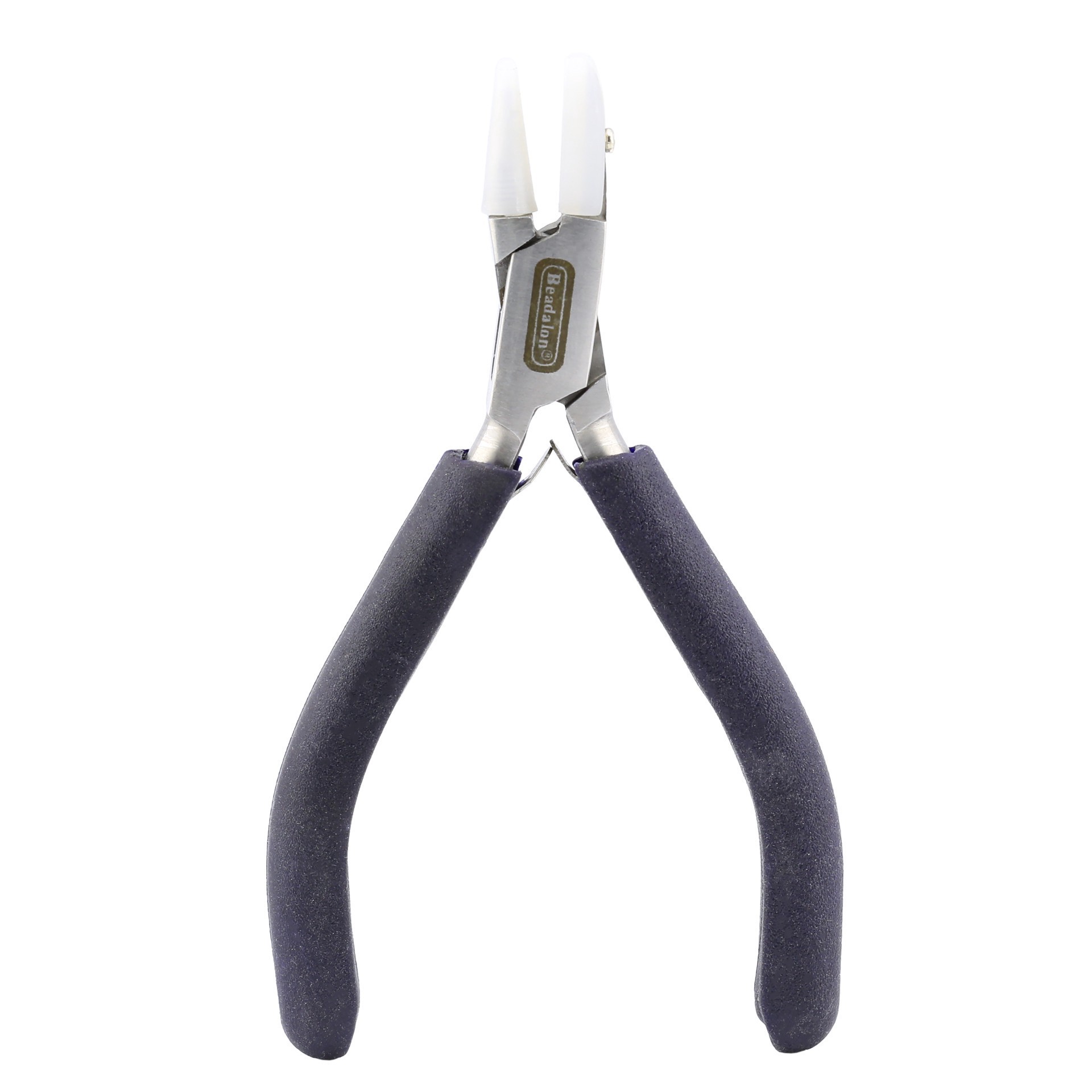 slide 4 of 6, Beadalon Designer Series Flat/round Nylon Jaw Pliers, 5.25 in
