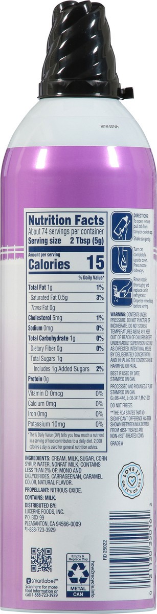 slide 9 of 14, Lucerne S'more Whipped Topping 13 Oz - 13 OZ, 13 oz