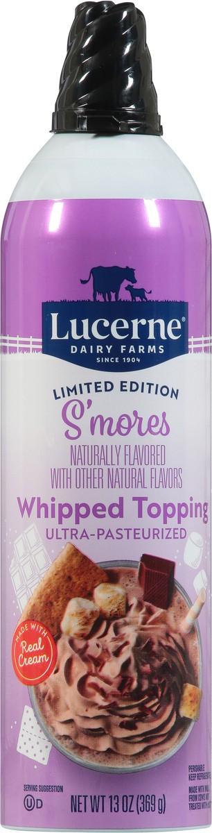 slide 7 of 14, Lucerne S'more Whipped Topping 13 Oz - 13 OZ, 13 oz