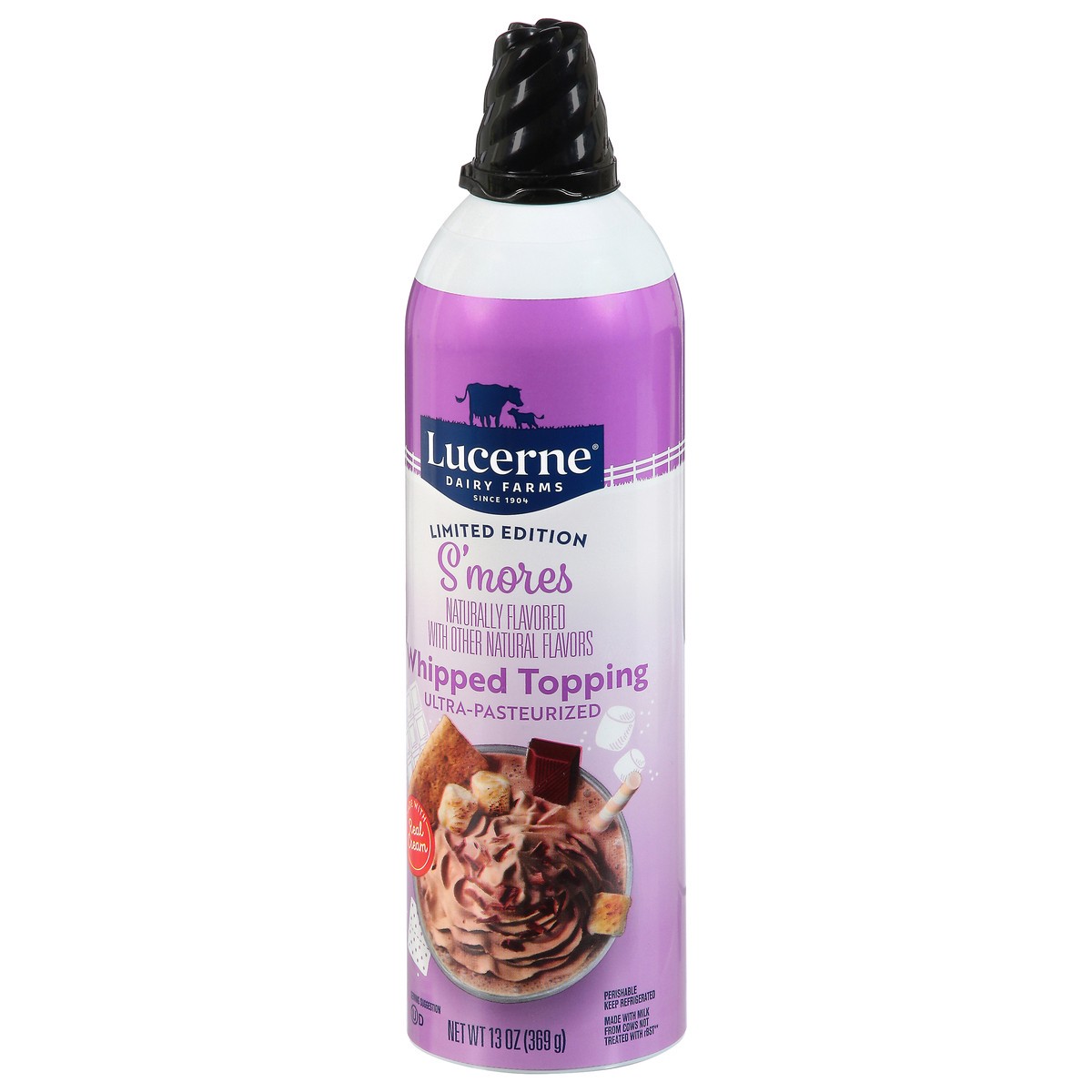 slide 4 of 14, Lucerne S'more Whipped Topping 13 Oz - 13 OZ, 13 oz