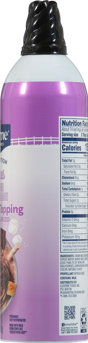slide 5 of 14, Lucerne S'more Whipped Topping 13 Oz - 13 OZ, 13 oz