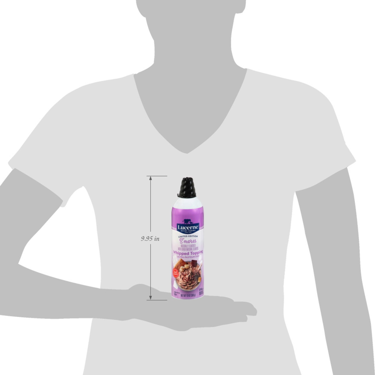 slide 2 of 14, Lucerne S'more Whipped Topping 13 Oz - 13 OZ, 13 oz