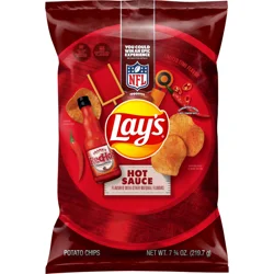 Lay's Potato Chips Hot Sauce 7 3/4 oz