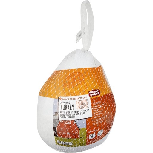 slide 1 of 5, Giant Eagle Frozen Hen Turkey, 10-16 lb., per lb