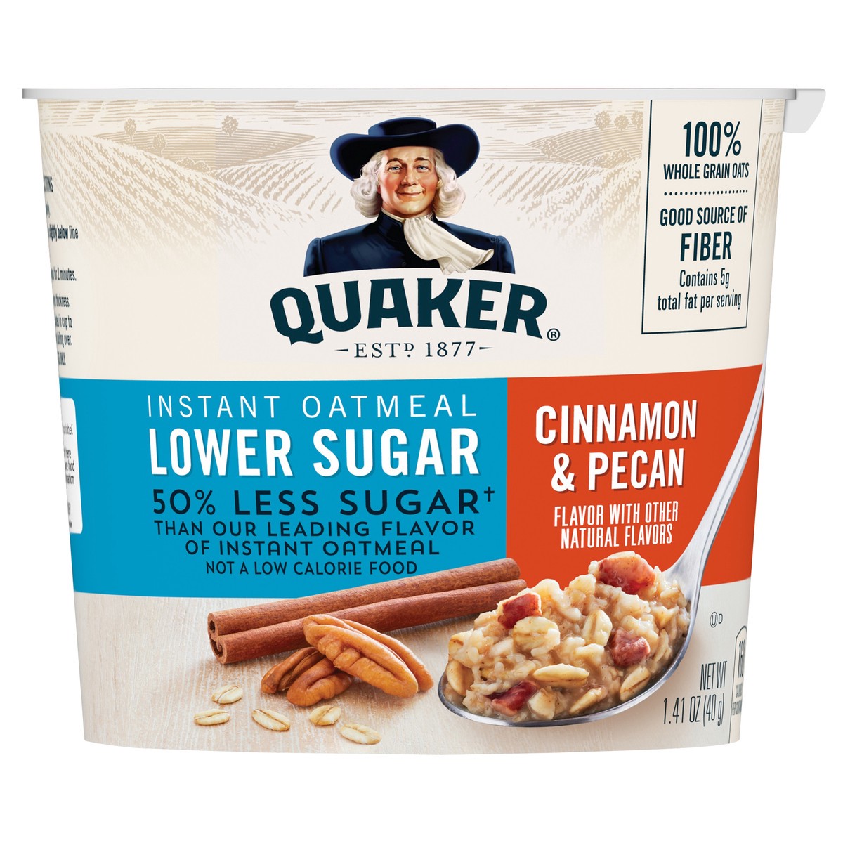 slide 1 of 5, Quaker Oatmeal, 1.41 oz