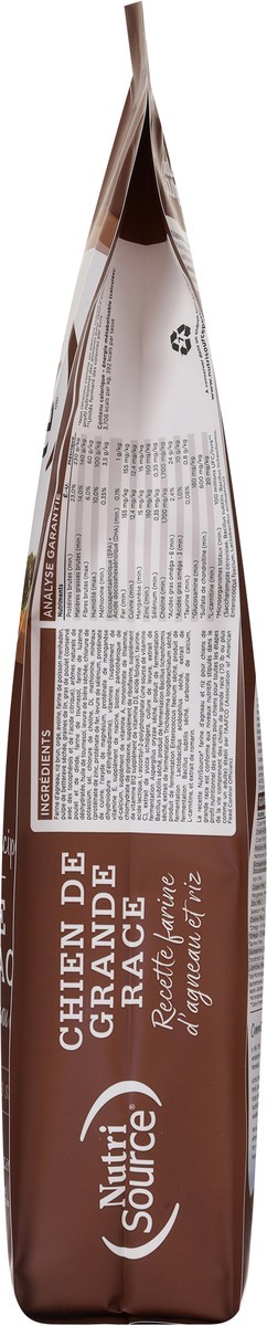 slide 13 of 14, NutriSource Large Breed Lamb Meal & Rice Recipe Dog Food 26 lb, 26 lb