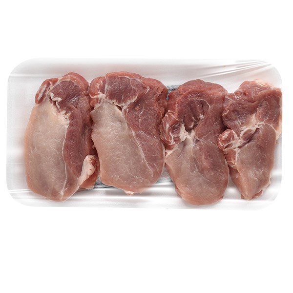 slide 1 of 1, Weis Fresh from the Farm Boneless Pork Chops, per lb