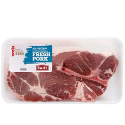 Weis Fresh from the Farm Pork Butt Steak