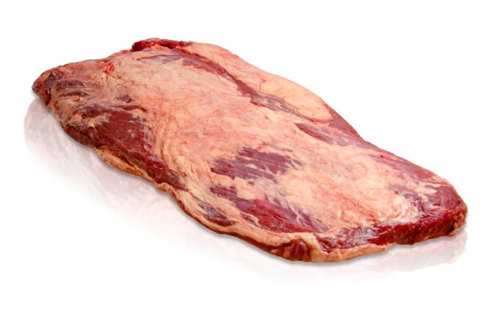 slide 1 of 1, Whole Untrimmed Beef Brisket, per lb