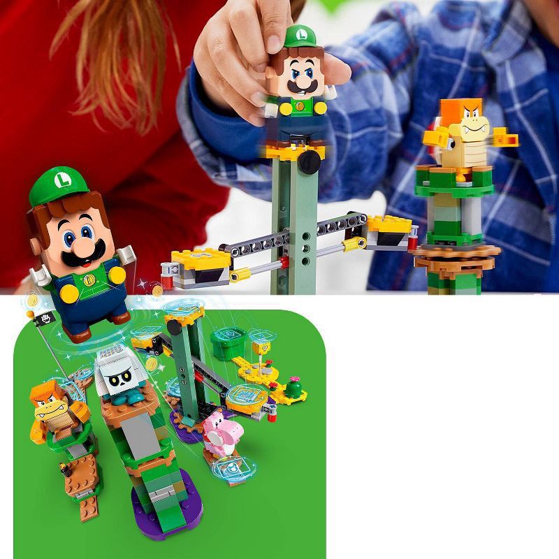 slide 4 of 8, LEGO Super Mario Adventures Luigi Starter Course Toy 71387, 280 ct