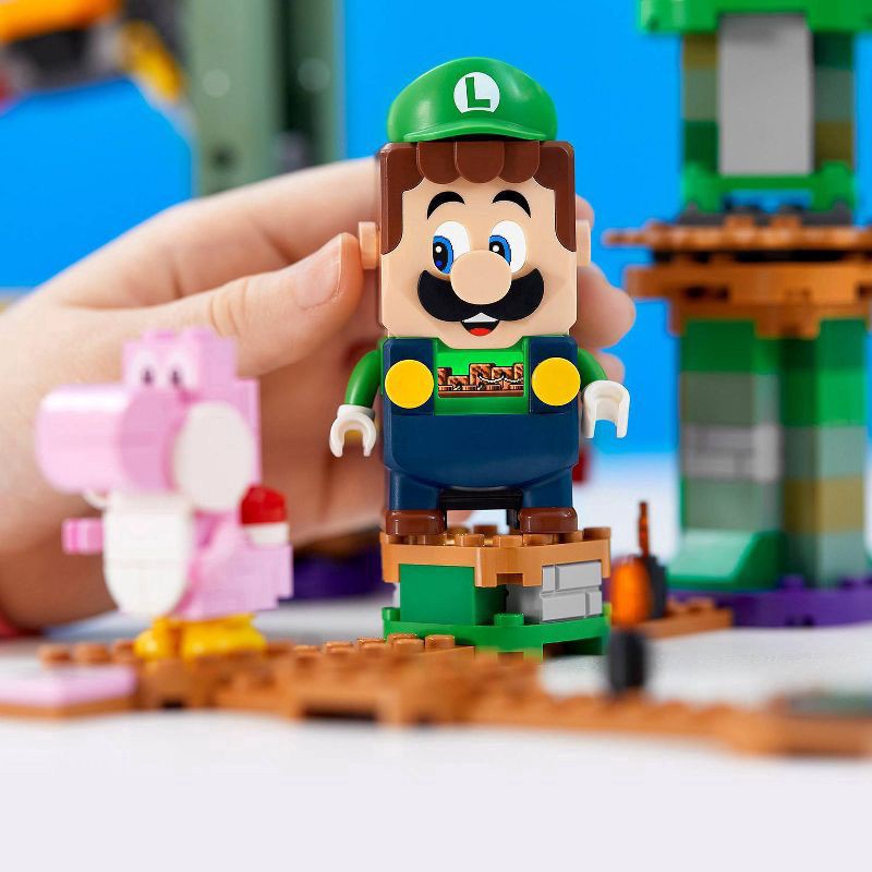 slide 5 of 8, LEGO Super Mario Adventures Luigi Starter Course Toy 71387, 280 ct