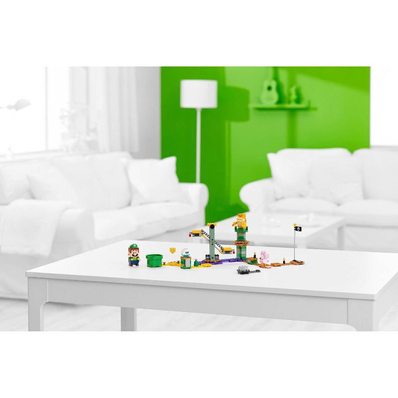 slide 7 of 8, LEGO Super Mario Adventures Luigi Starter Course Toy 71387, 280 ct