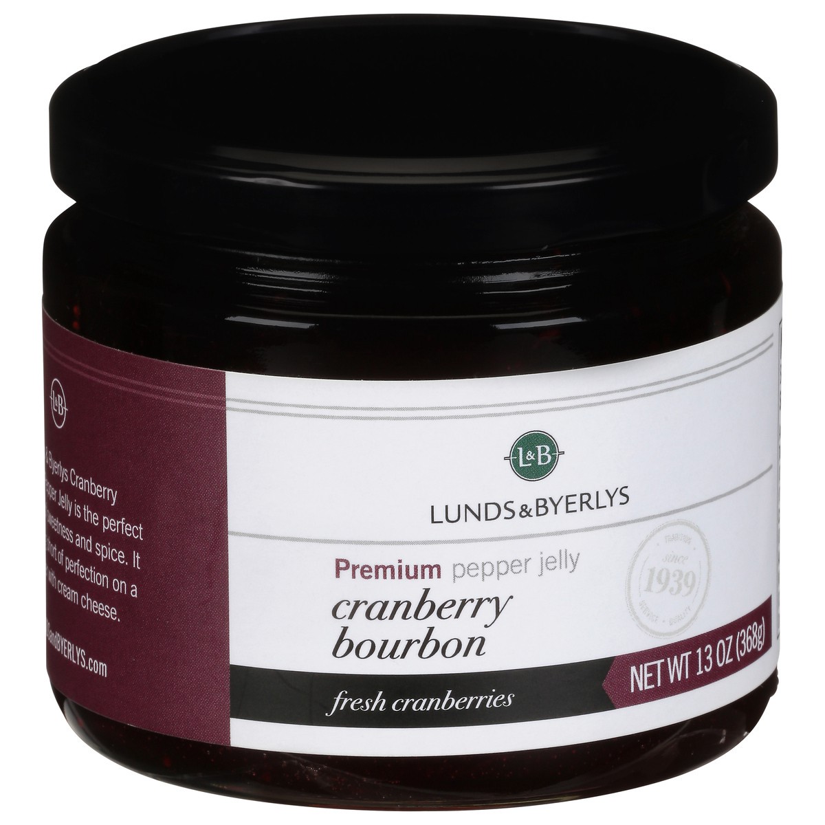 slide 2 of 9, Lunds & Byerlys Premium Cranberry Bourbon Pepper Jelly 13 oz, 13 oz