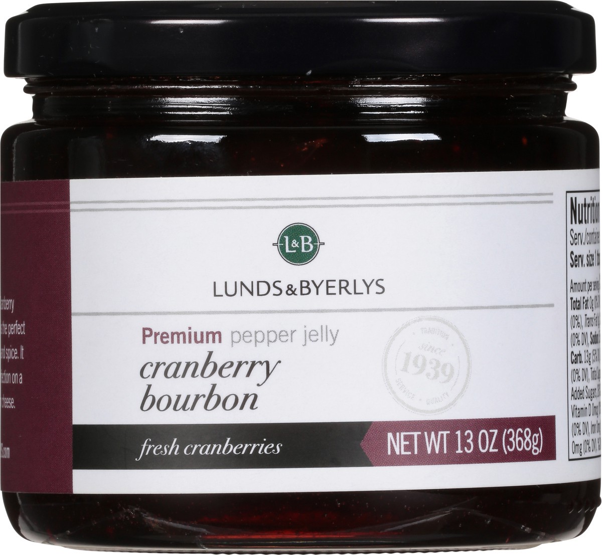 slide 5 of 9, Lunds & Byerlys Premium Cranberry Bourbon Pepper Jelly 13 oz, 13 oz