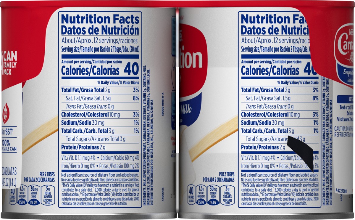 slide 2 of 8, Carnation Vitamin D Added Evaporated Milk, 4 ct