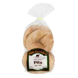 Middle East Bakery Middle Eastern Small Wheat Pita Bread - 20 Oz