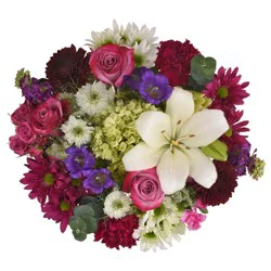 Floral Toast To Mom Bouquet