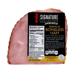 Weis Signature Collection From The Smokehouse Boneless Ham