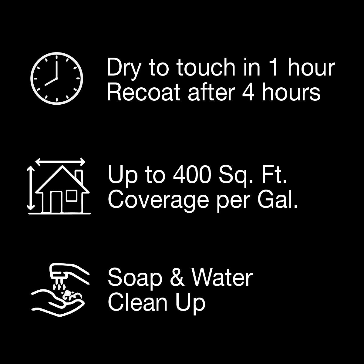 slide 5 of 29, Rustoleum Rust-Oleum Sure Color Wall Paint Alpine White, 1 gal