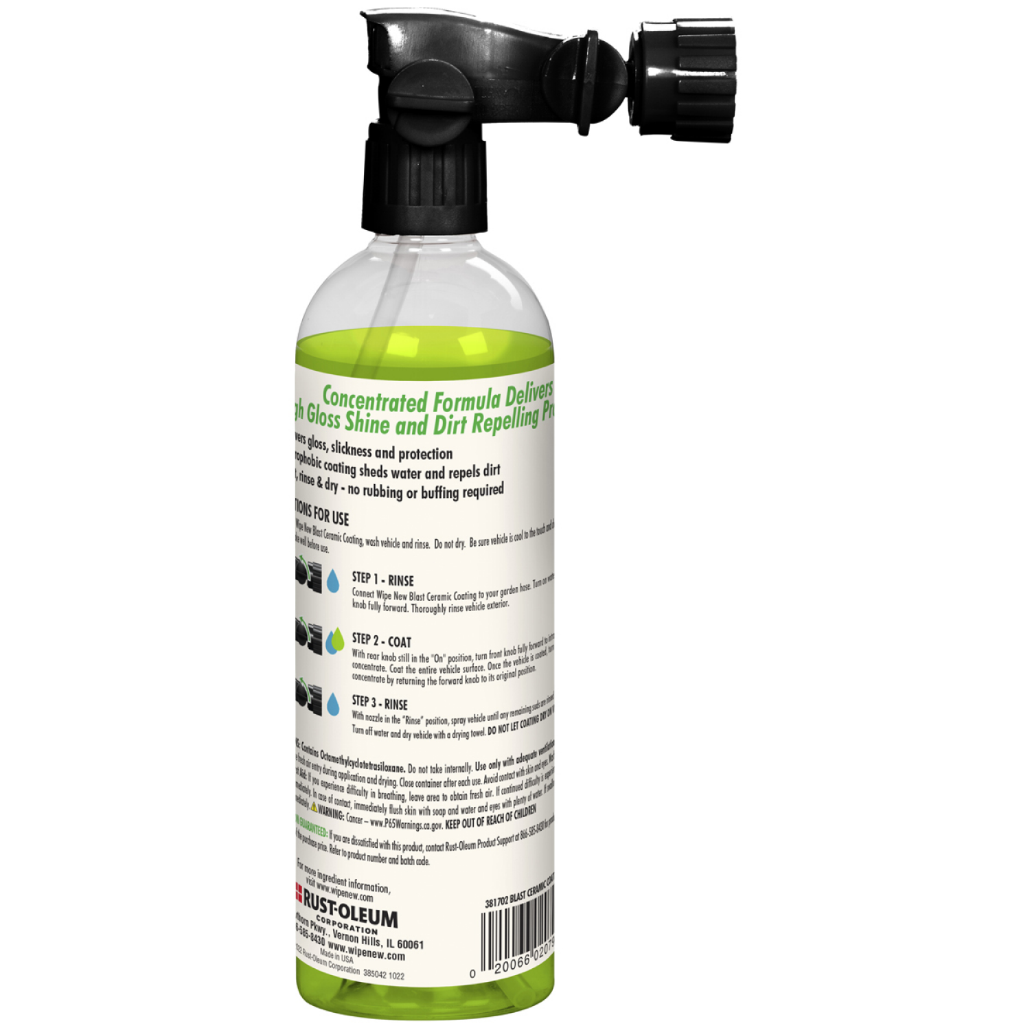 slide 2 of 6, Rustoleum Rust-Oleum Wipe New Blast Ceramic Coating hose mount, 24 oz