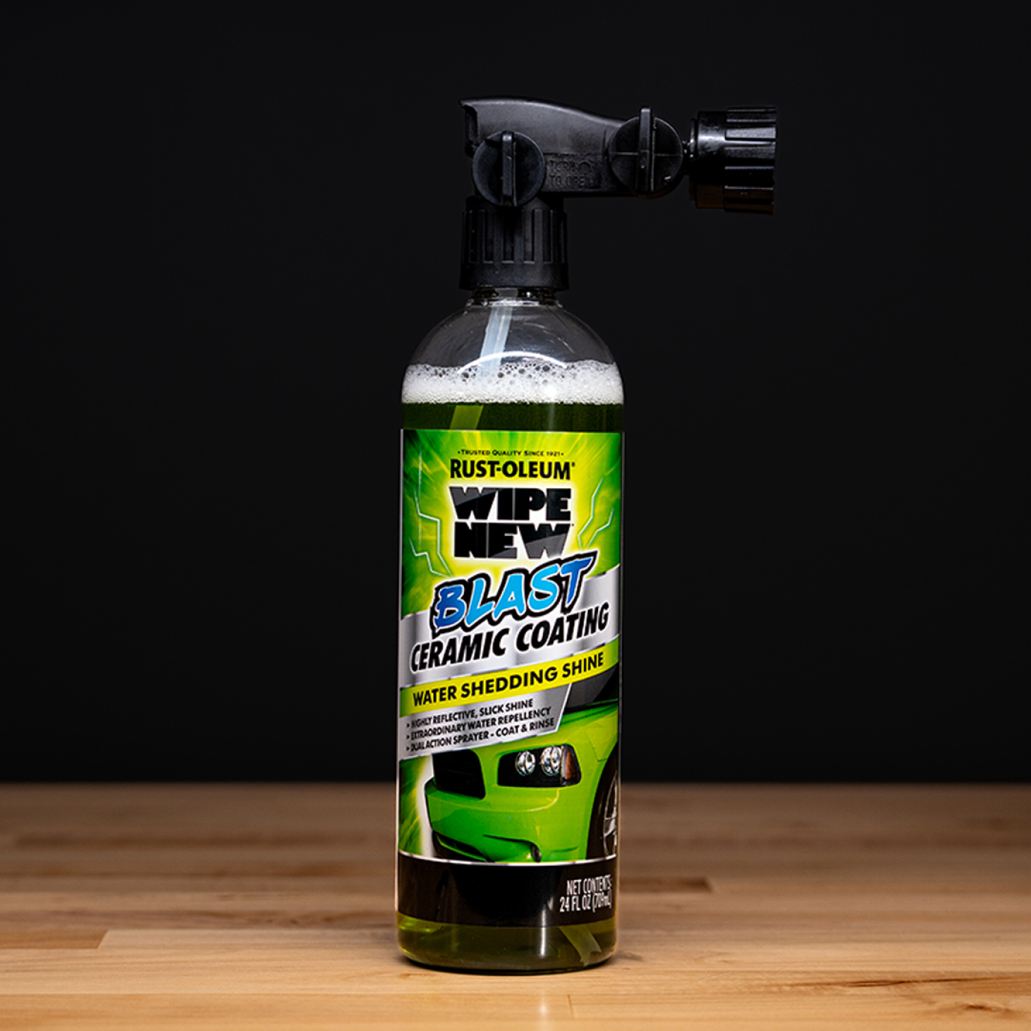 slide 3 of 6, Rustoleum Rust-Oleum Wipe New Blast Ceramic Coating hose mount, 24 oz
