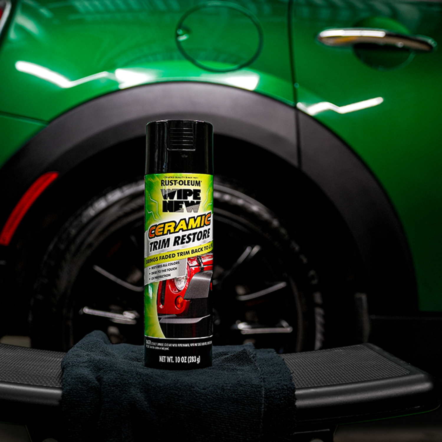 slide 5 of 5, Rustoleum Rust-Oleum Wipe New Ceramic Trim Restore spray, 10 oz