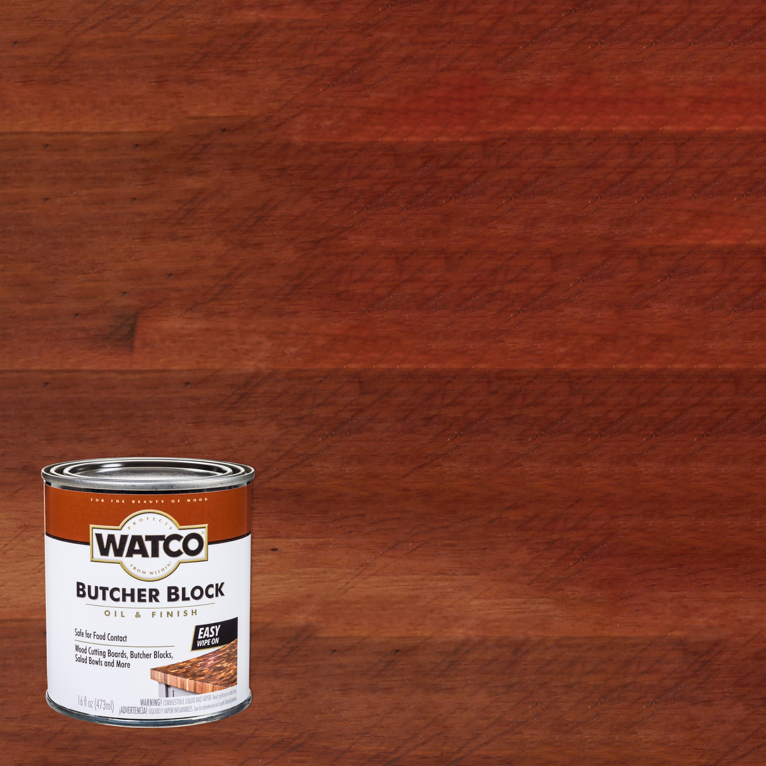 slide 1 of 3, Rustoleum Watco Butcher Block- 241758, Pint, Clear, 1 ct