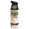 slide 8 of 29, Rust-Oleum 12oz Universal Hammered Spray Paint Black, 12 oz