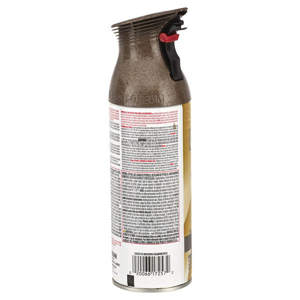 slide 3 of 9, Rust-Oleum 12oz Universal Hammered Spray Paint Brown, 12 oz