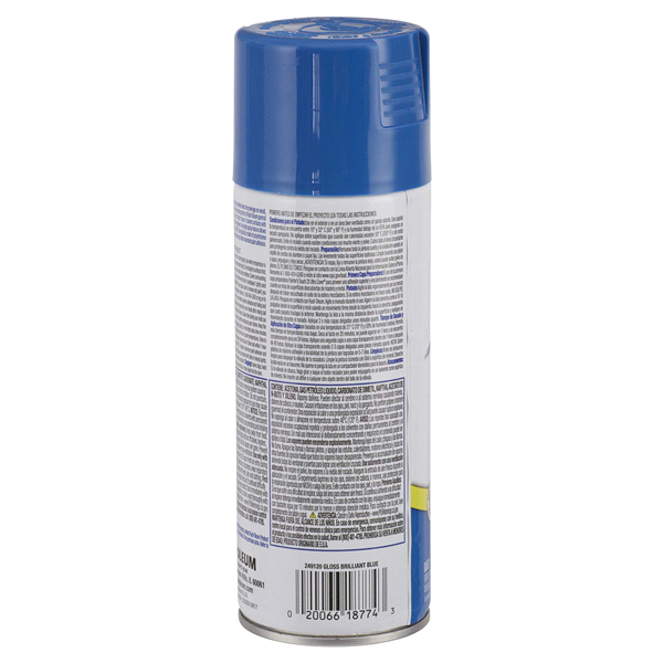 slide 2 of 9, Rust-Oleum Painters Touch 2X Ultra Cover Spray Paint - 249120, Gloss Brilliant Blue, 12 oz