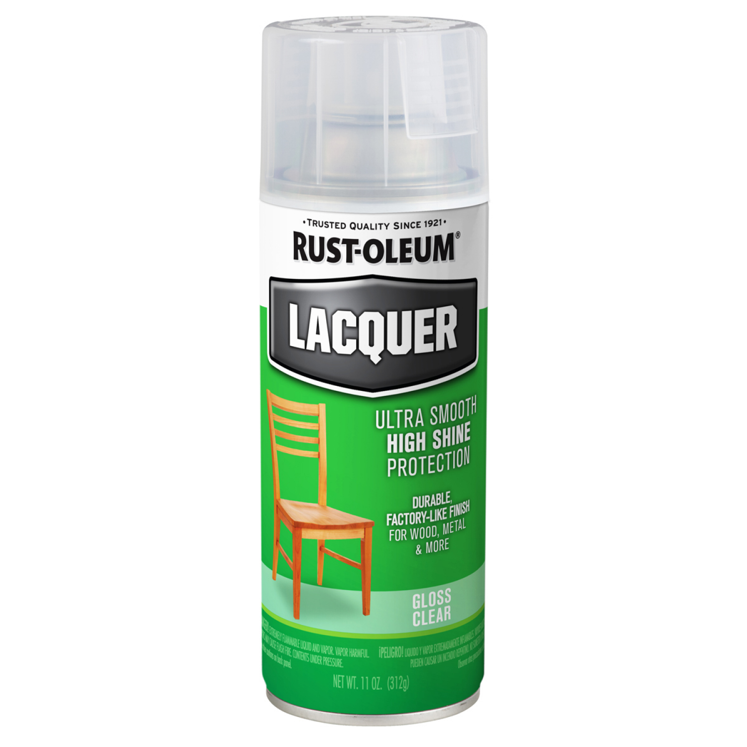 slide 1 of 3, Rust-Oleum Specialty Lacquer Spray Paint - 1906830, Clear, 
