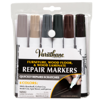 slide 9 of 13, Varathane 6pk Markers Gray, 0.13 oz, 6 ct