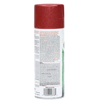 slide 7 of 9, Rust-Oleum Glitter Spray Paint - 268045, Red, 10.25 oz