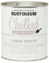 slide 12 of 29, Rust-Oleum Chalked Ultra Matte Paint - 285140, Quart, Linen White, 1 ct