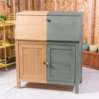 slide 15 of 29, Rust-Oleum Chalked Ultra Matte Paint - 285141, Quart, Country Gray, 1 ct