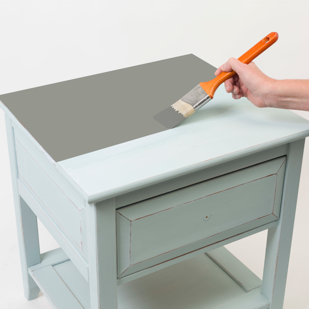 slide 5 of 29, Rust-Oleum Chalked Ultra Matte Paint - 285141, Quart, Country Gray, 1 ct